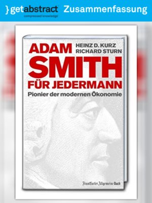 cover image of Adam Smith für jedermann (Zusammenfassung)